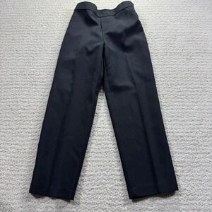 Van Heusen Flex Black Dress Pants Regular Fit Boys SZ 6